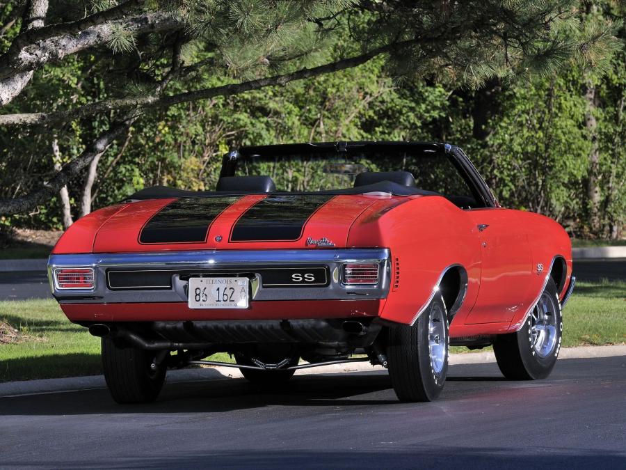  Chevrolet Chevelle SS 454 LS5 Convertible 1970 года  (фото 16 из 16)
